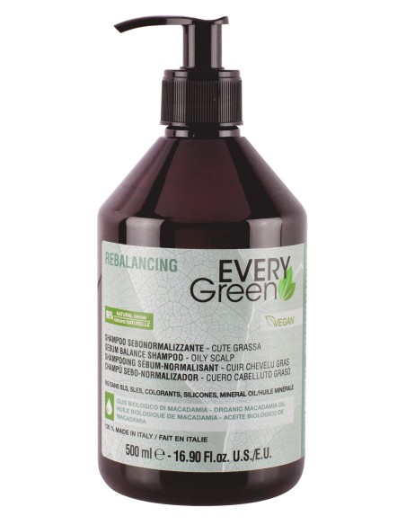 CHAMPÚ ANTIGRASA 500 ML EVERY GREEN