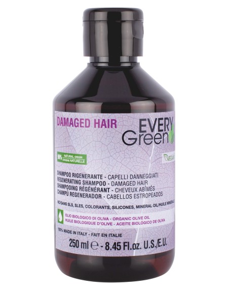 *CHAMPÚ CABELLO DAÑADO 250 ML EVERY GREEN