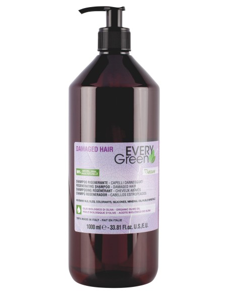 CHAMPÚ CABELLO DAÑADO 1000 ML EVERY GREEN