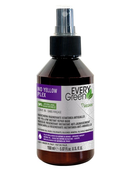 MASCARILLA INSTANTANEA NO YELLOW PLEX 150 ML EVERY GREEN