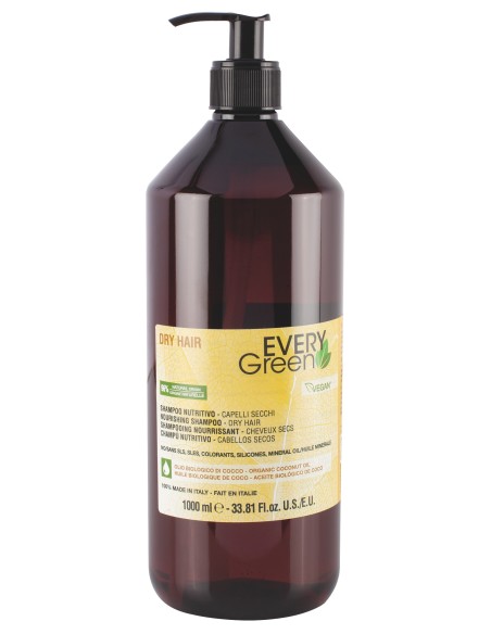 CHAMPÚ NUTRITIVO 1000 ML EVERY GREEN