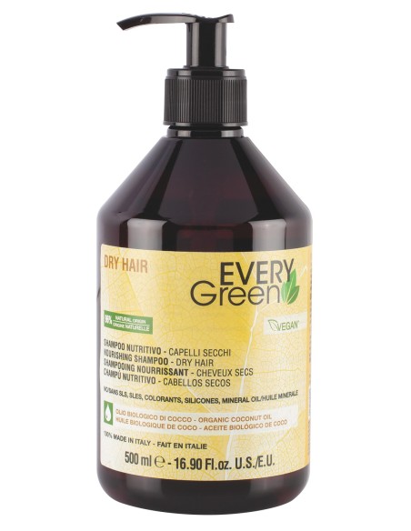 CHAMPÚ NUTRITIVO 500 ML EVERY GREEN