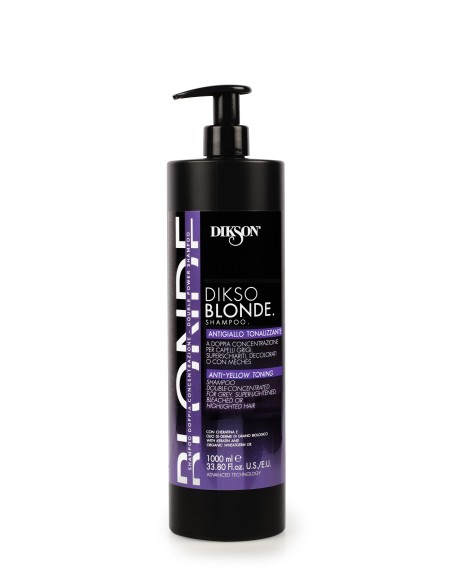 CHAMPU BLONDE ANTIAMARILLO 1000ML DIKSON