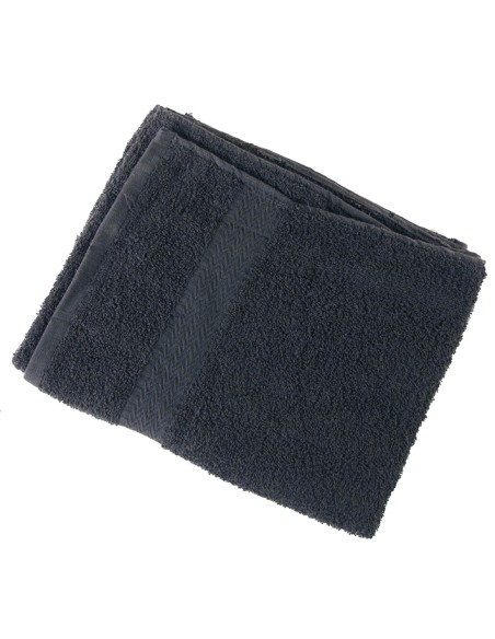 TOALLA 100% ALGODON NEGRA 40X80 EUROSTIL