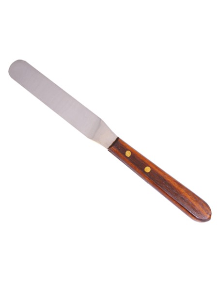 ESPATULA METALICA/MADERA PARA CERA POLLIE