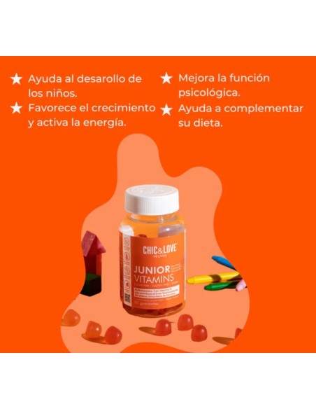 VITAMINAS JUNIOR 60 UND CHIC&LOVE