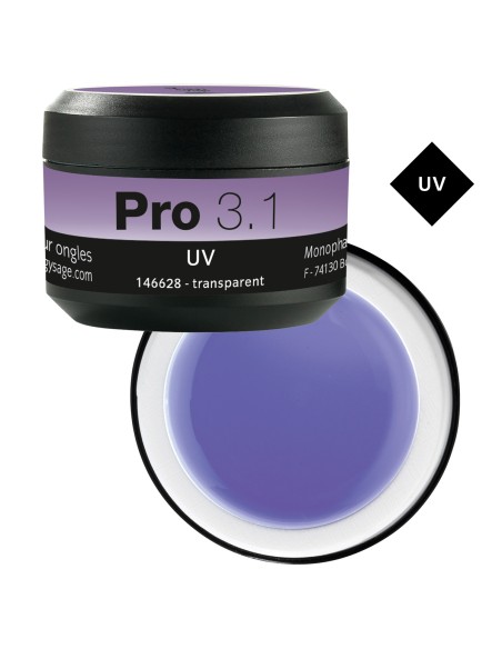 GEL MONOFASICO PRO 3.1 TRANSPARENT 50GR PEGGY