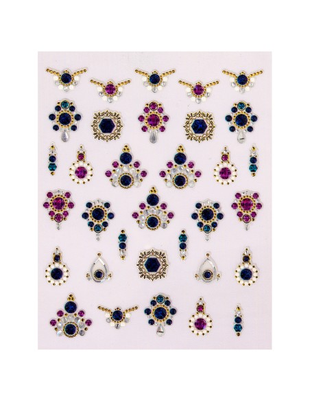 ADORNOS ADHESIVOS PARA UÑAS LUXURY PEGGY