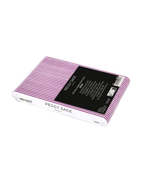 LIMA DE UÑAS BLANCA 2 CARAS 100/100 LOTE 30 UNDS PEGGY