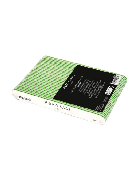 LIMA DE UÑAS BLANCA 2 CARAS 100/180 LOTE 30 UNDS PEGGY