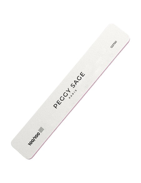 LIMA DE UÑAS 2 CARAS RECTANGULARES 100/100 PEGGY