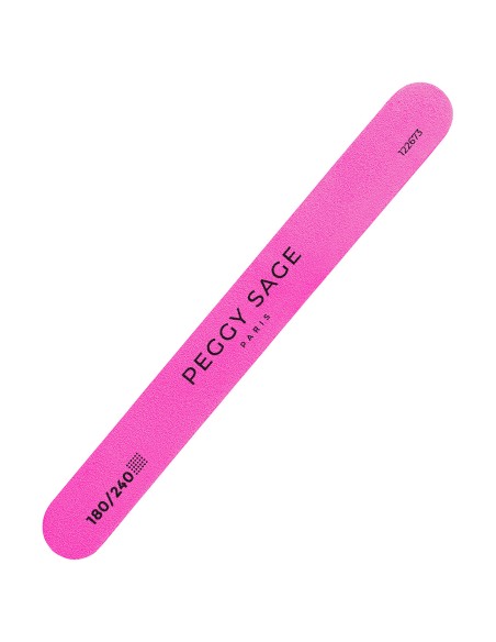LIMA DE UÑAS 2 CARAS ORIGIN 180/240 FUCHSIA PEGGY