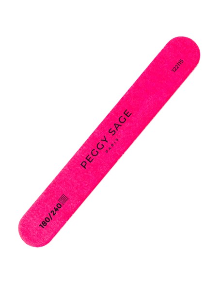 LIMA DE UÑAS MINI NEON 180/240 PINK PEGGY