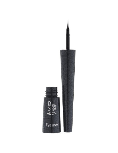 EYELINER CON PINCEL PAILLETÉ NOIR PEGGY