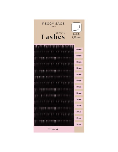 EXTENSIONES DE PESTAÑAS C-D G-0.20MM 13MM PEGGY