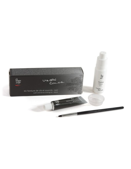 KIT TINTE DE PESTAÑAS Y CEJAS NEGRO PEGGY