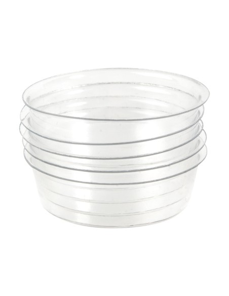 CUENCOS DE PLASTICOS DESECHABLES 5 UNDS PEGGY