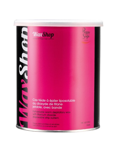 CERA TIBIA DE DEPILAR ROSE PIELES SENSIBLES 800ML PEGGY