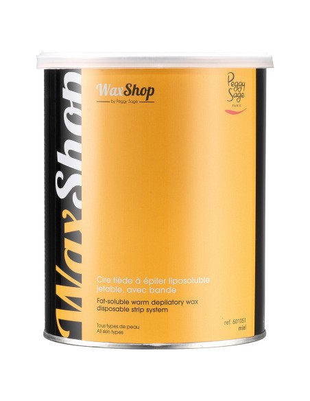 CERA TIBIA DE DEPILAR MIEL 800ML PEGGY