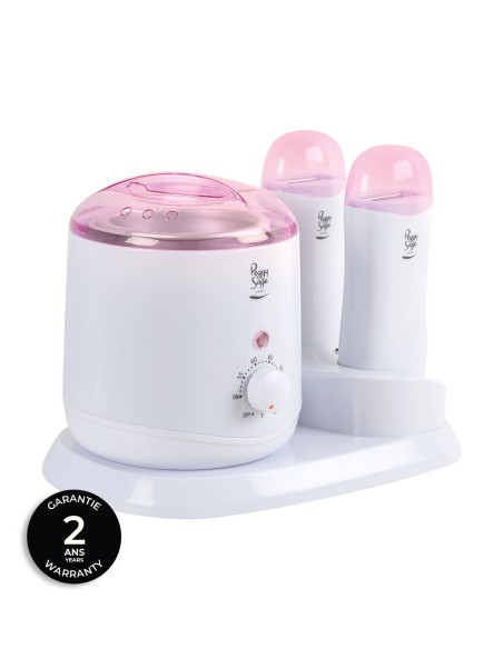 COMBINADO CALIENTA CARTUCHOS + CALENTADOR DE CERA EN BOTE 800ML PEGGY