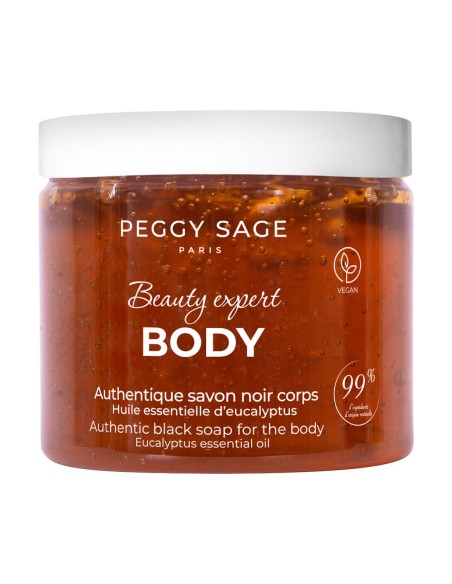 JABON NEGRO PARA EL CUERPO 190GR PEGGY