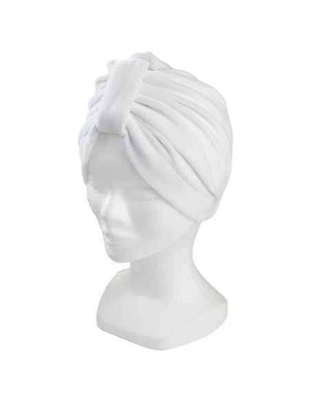 GORRO TURBANTE BLANCO PEGGY