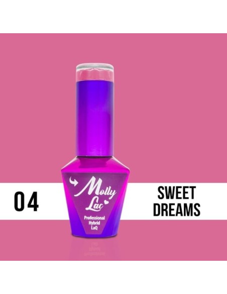 ESMALTE PERMANENTE GLAMOUR WOMEN SWEET DREAMS 04 10ML MOLLY LAC