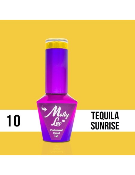 ESMALTE PERMANENTE COCKTAIL & DRINKS TECQUILA SUNRISE 10 10ML MOLLY LAC
