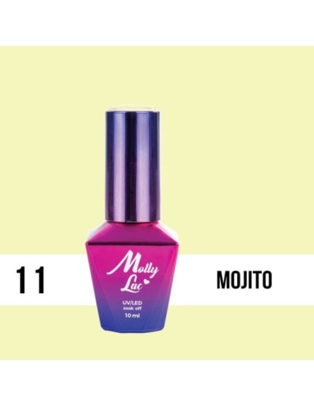 ESMALTE PERMANENTE COCKTAIL & DRINKS MOJITO 11 10ML MOLLY LAC