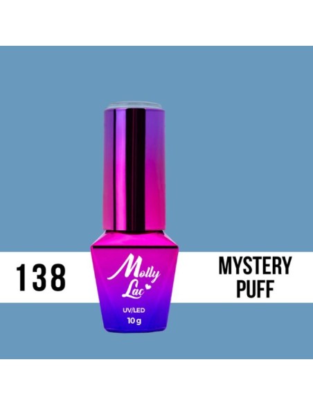ESMALTE PERMANENTE BLUE SKY BUBBLE TEA MYSTERY PUFF 138 10ML MOLLY LAC