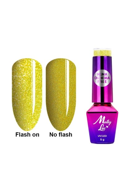 ESMALTE PERMANENTE FLASHING LIGHTS 640 5ML MOLLY LAC