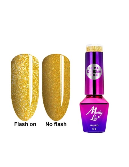ESMALTE PERMANENTE FLASHING LIGHTS 641 5ML MOLLY LAC