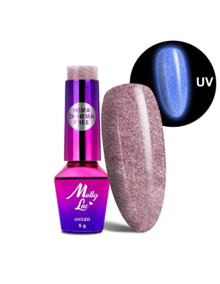 ESMALTE PERMANENTE NIGHT GLOWING 673 5ML MOLLY LAC