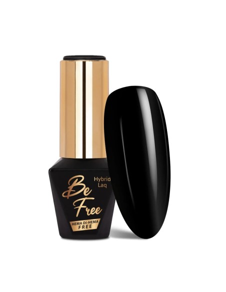 ESMALTE PERMANENTE BE FREE ELEGANCE CLASSY BLACK 10 MOLLY LAC
