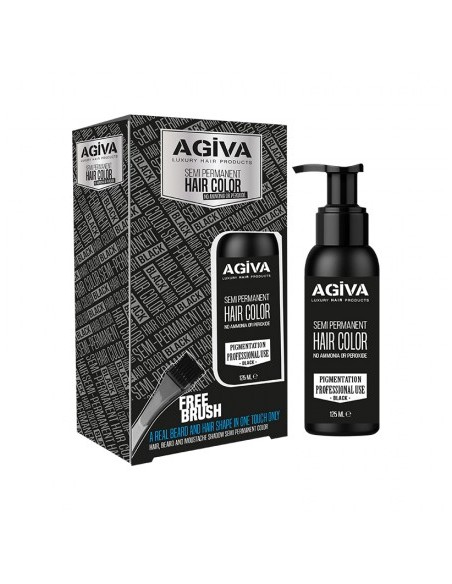 TINTE DE BARBA NEGRO 125ML AGIVA