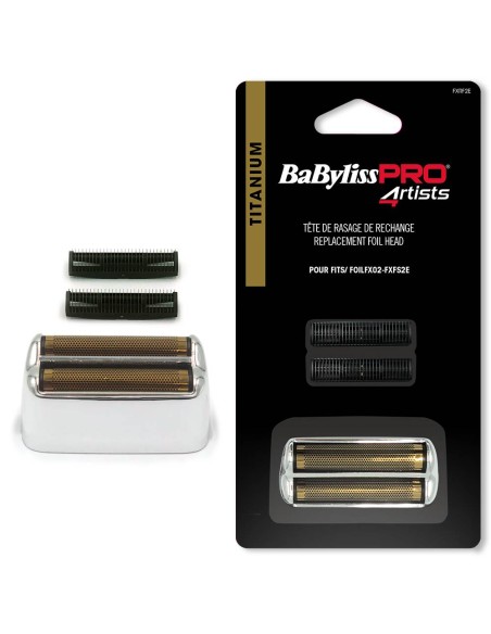 CABEZAL SHAVER FOIL FX02 PLATEADO BABYLISS