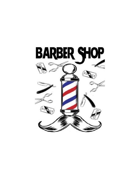 CAPA DE CORTE BARBER NAVAJA-TIJERA 120 X 160