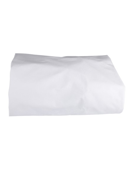 FUNDA DE CAMILLA DE RIZO PLASTIFICADA BLANCA