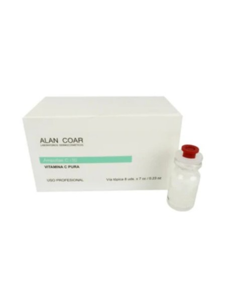 AMPOLLAS C10 VITAMINA C PURA 8 UND X 7 CC ALAN COAR