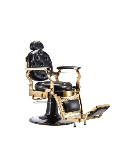 SILLON BARBERO ANCEST ORO Y NEGRO FERSAN