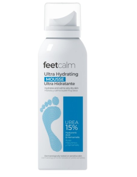MOUSSE ULTRA HIDRATACION DIARIA 15% UREA 125ML FEETCALM