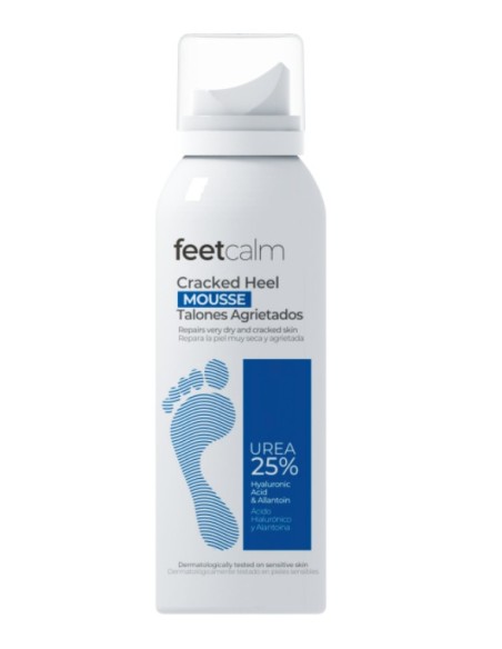 MOUSSE TALONES AGRIETADOS 25% UREA 300ML FEETCALM