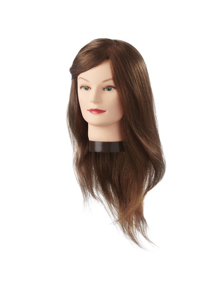 CABEZA MANIQUI JENNY 45-50 CM PELO NATURAL EUROSTIL