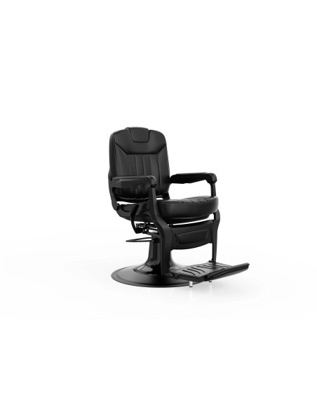 SILLON BARBERO KALE NEGRO Y ESTRUCTURA NEGRA MIRPLAY