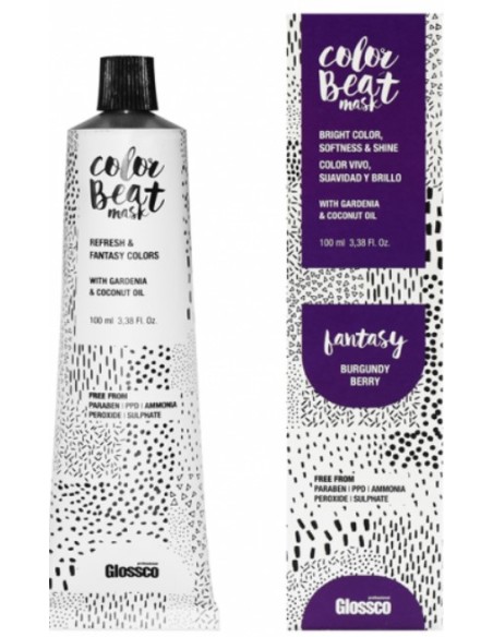 MASCARILLA COLOR BEAT 15 BURGUNDY BERRY 100ML GLOSSCO