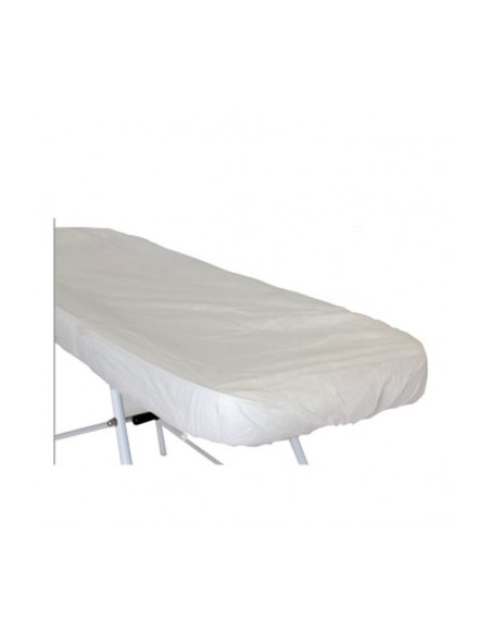FUNDA DE CAMILLA AJUSTABLE BLANCA 95X220 IBP