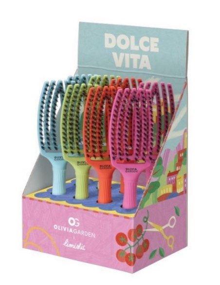 EXPOSITOR DE CEPILLOS FINGERBRUSH MEDIUM ULTIMA TEMPORADA 8 UND OLIVIA GARDEN