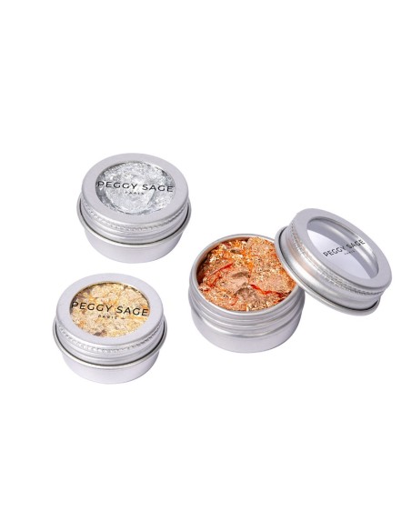 CONJUNTO PAN DE ORO GOLD/SILVER/COPPER PEGGY